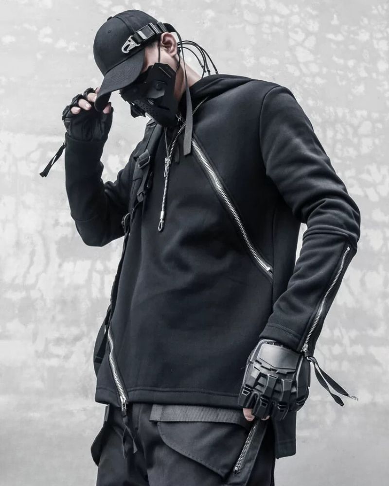 techwear hoodie,cyberpunk techwear hoodie,japanese techwear hoodie,cyberpunk hoodie,streetwear hoodie,samurai hoodie,ninja hoodie,black hoodie,zip up hoodie,zip up hoodie mens,full zip hoodie,zipper hoodie,black hoodie mens,sleeveless hoodie,graphic hoodie,heavyweight hoodie,cropped zip up hoodie,tactical hoodie,lightweight hoodie,baggy hoodie,hoodie jacket,black and white hoodie,color block hoodie,skull hoodie,cool hoodie,japanese hoodie,motorcycle hoodie,hoodie design ideas,ghost hoodie,streetwear hoodie