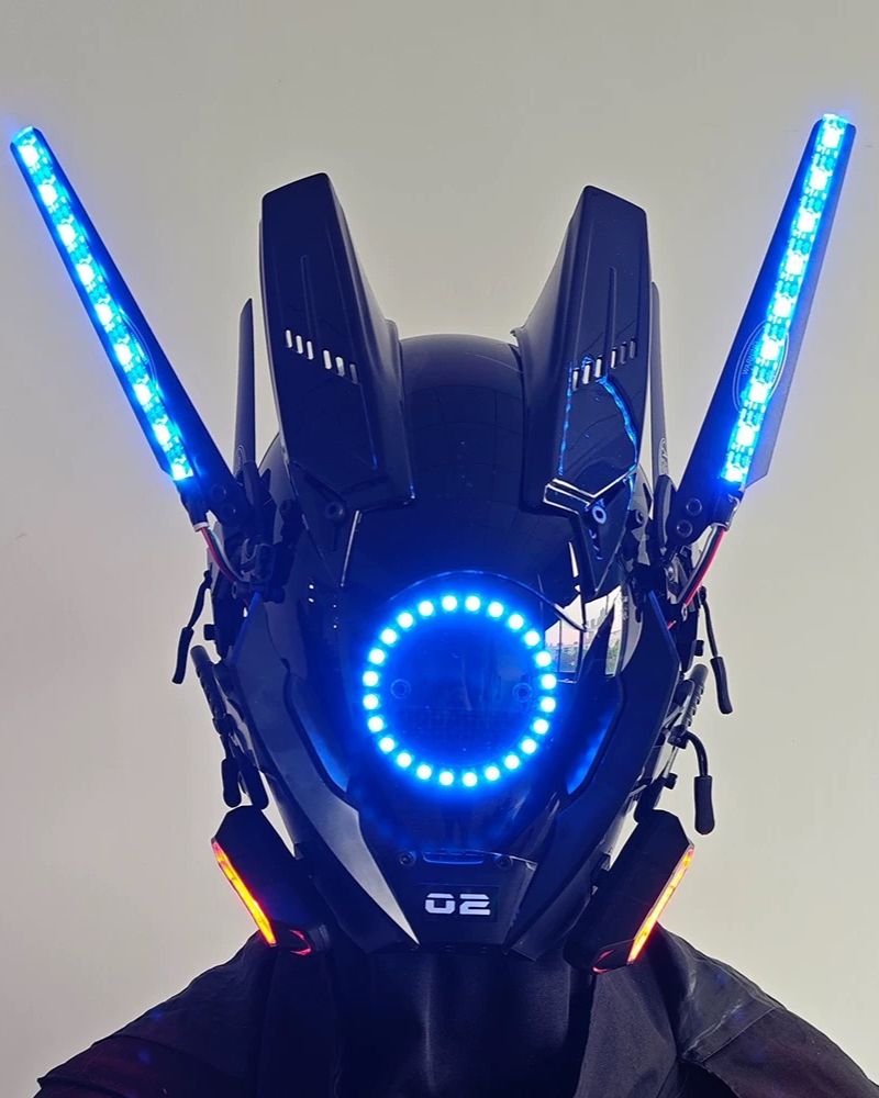 cyberpunk helmet,cyberpunk mask,cyberpunk mask helmet,cyberpunk oni mask,led halloween mask,led mask halloween,samurai mask,cyberpunk samurai,balaclava mask,ghost face mask,ghost mask,skull mask,animal skull mask,skull dog mask,jason mask,black face mask,half face mask,japanese oni mask,tactical mask,airsoft mask,cyberpunk art,cyberpunk fashion,cyber fashion,cyberpunk aesthetic,sci fi helmet,futuristic helmet,techwear mask