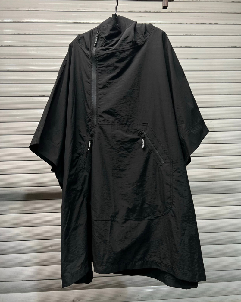 Techwear Loose-Fit Batwing Waterproof Cape Coat