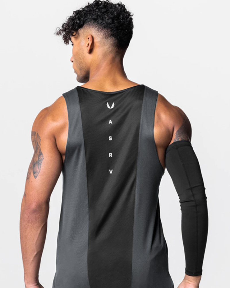 Techwear Base Layers Mens Sleeveless T-Shirt | Muscle Shirt