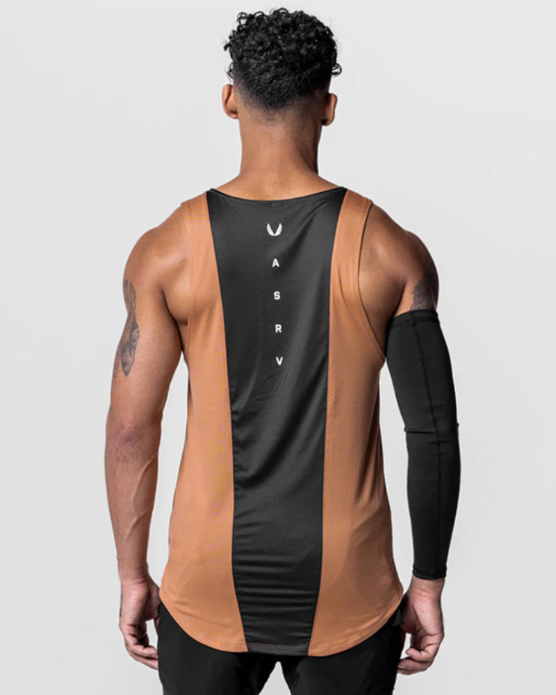 Techwear Base Layers Mens Sleeveless T-Shirt | Muscle Shirt