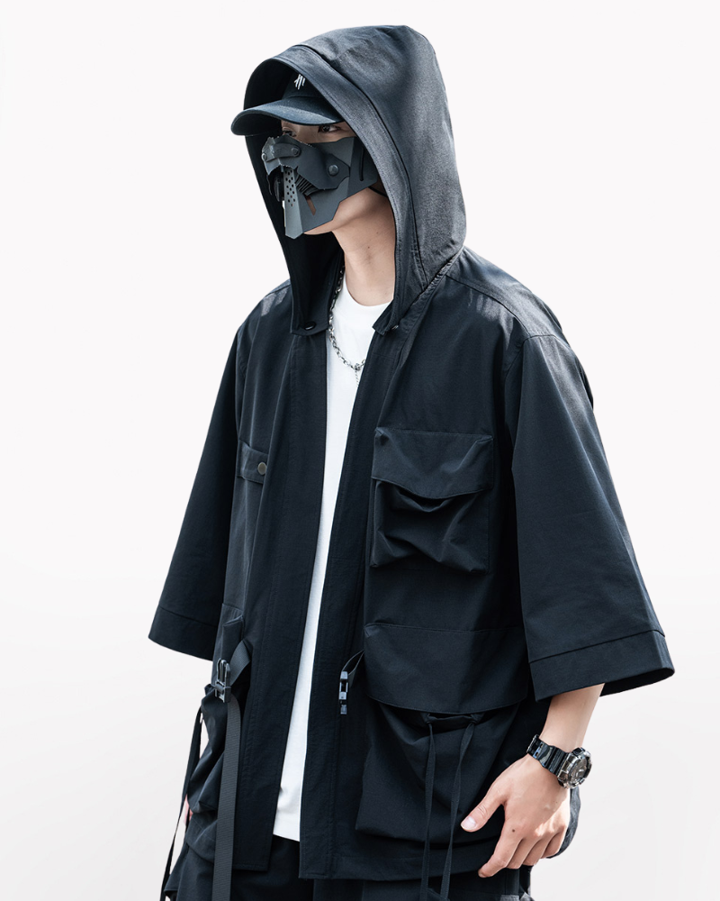 Techwear Ninja Unisex Kimono Hooded Jacket – Techwear Official