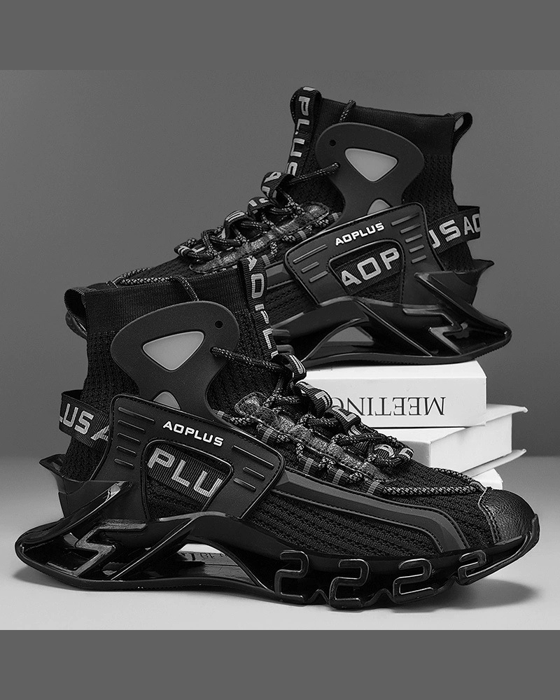 Techwear Breathable Blade High Top Sneakers