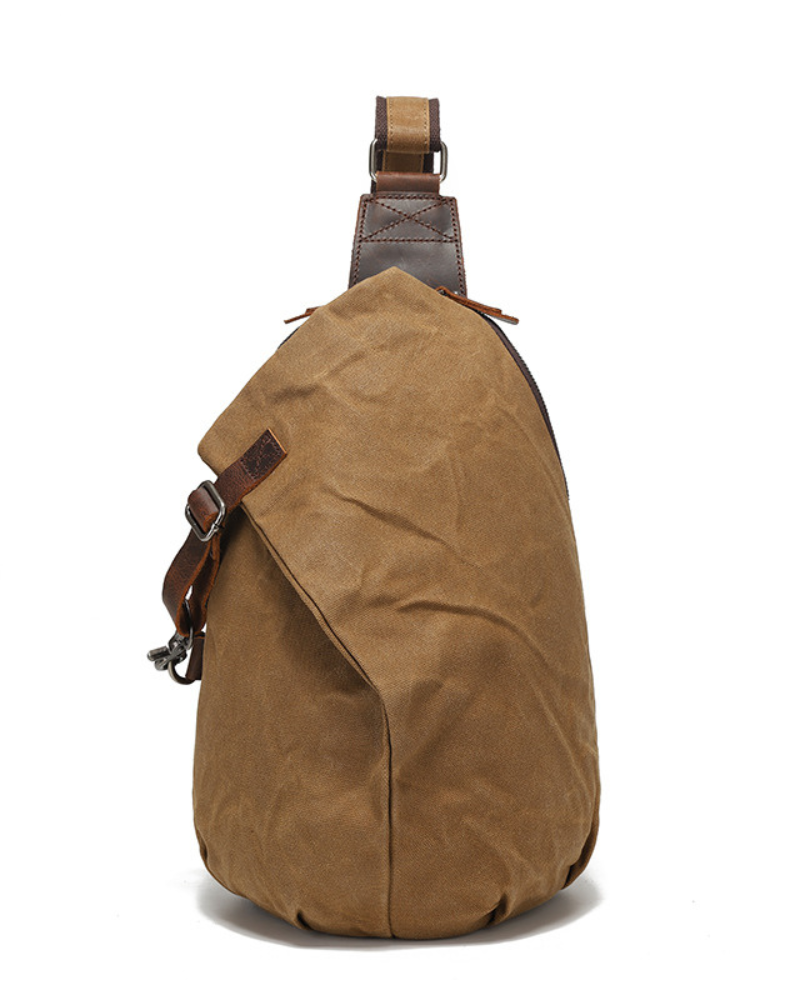 Techwear-Sling-Rucksack aus Canvas