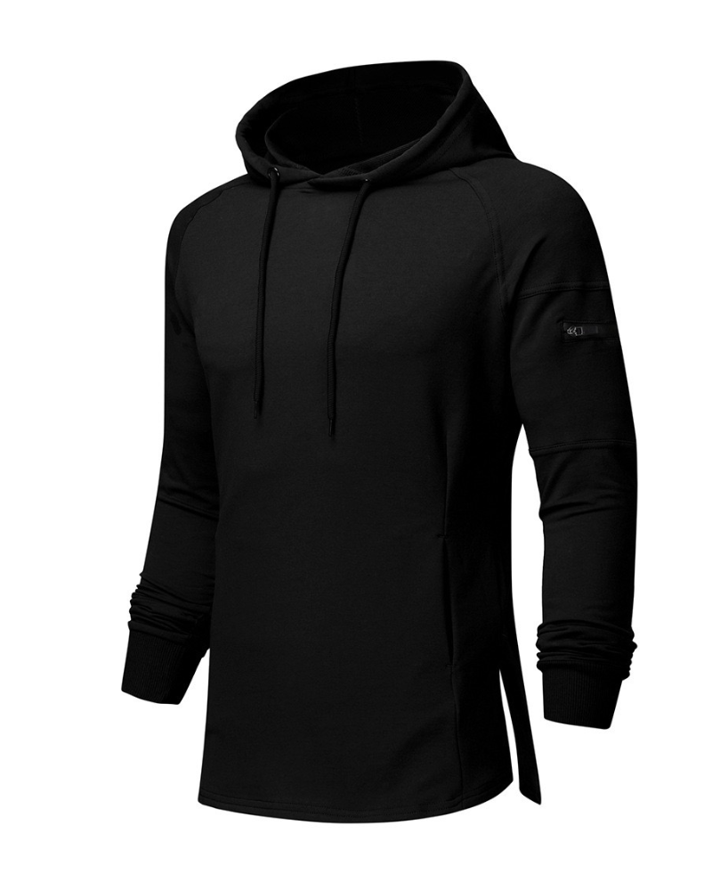Techwear Drawstring Men hoodie Sweatshirt
