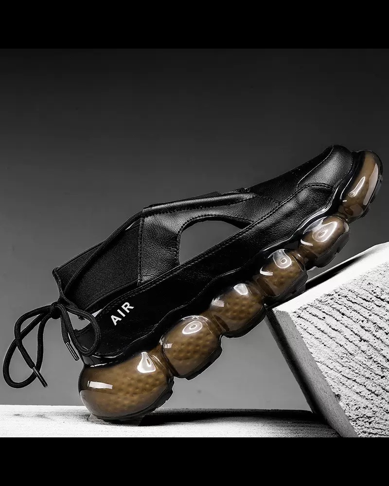 Techwear Hollowed-Out Sandals Sneakers