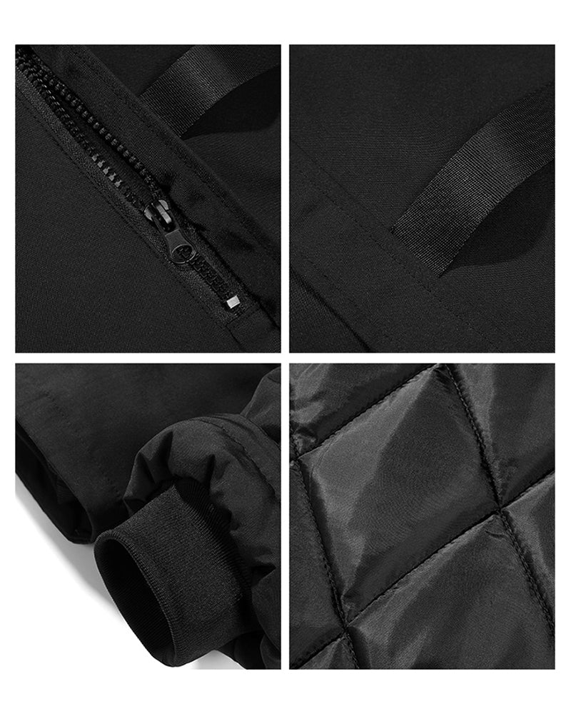 Futuristic Cyberpunk Unisex Hooded Jacket