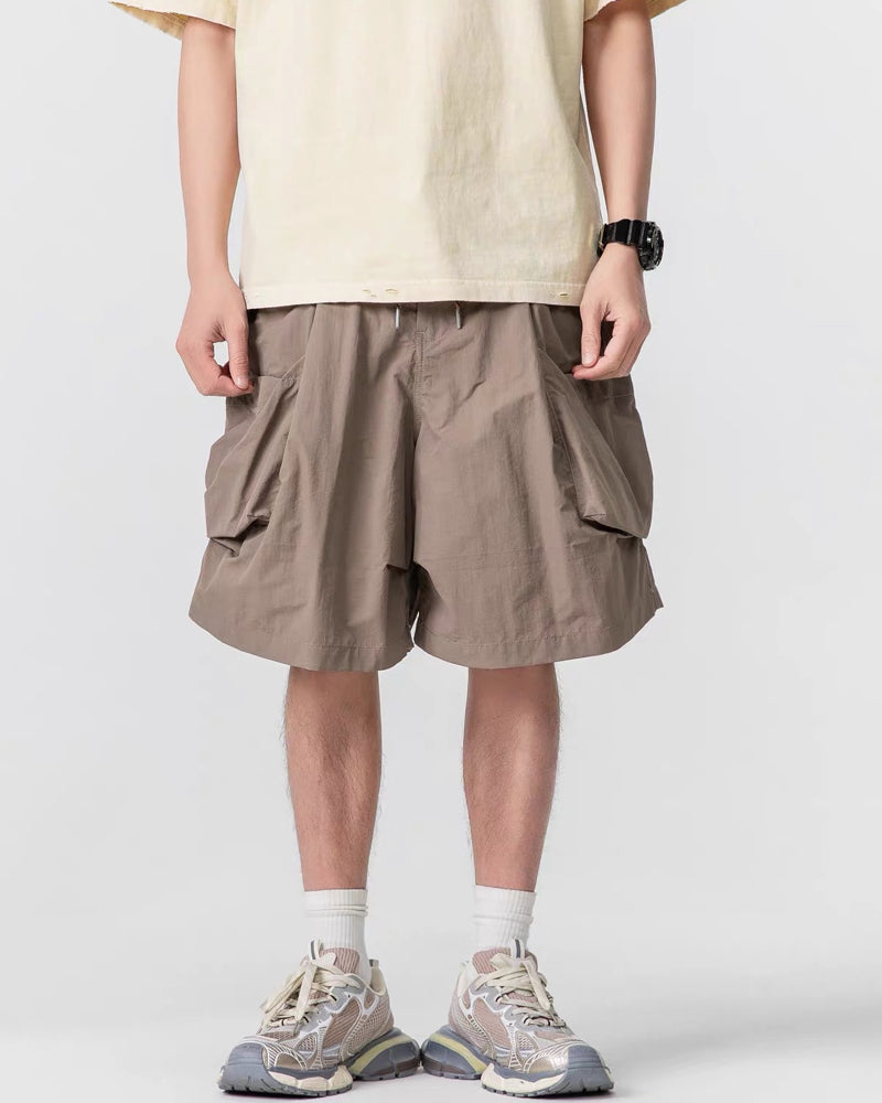 Unisex Lightweight Quick-Dry Cargo Hiking Shorts