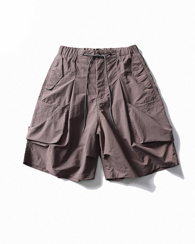 Unisex Lightweight Quick-Dry Cargo Hiking Shorts