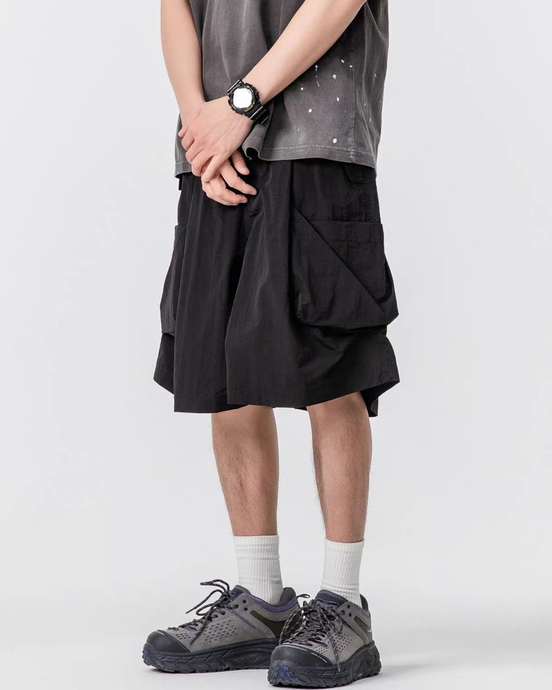 Unisex Lightweight Quick-Dry Cargo Hiking Shorts