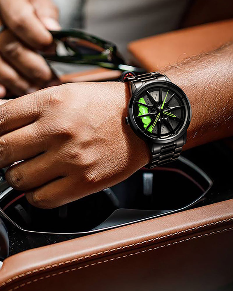 Techwear Coupe Rays G25 Spinning Luminous Watch