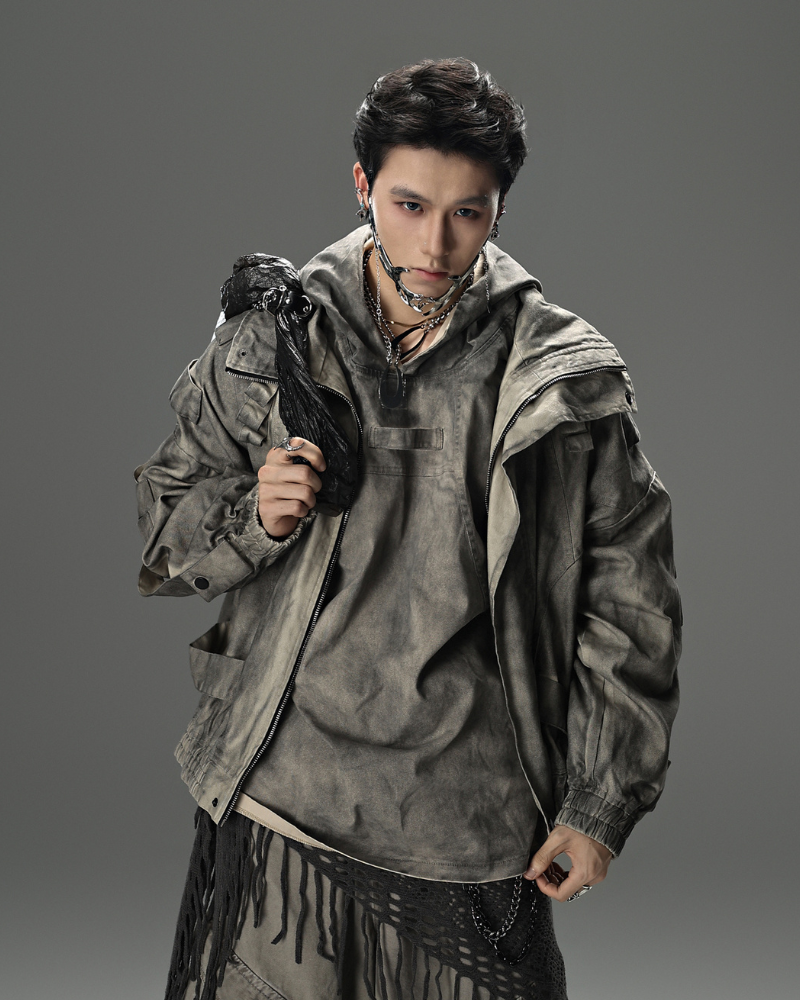 Wasteland Distressed Flight Jacket