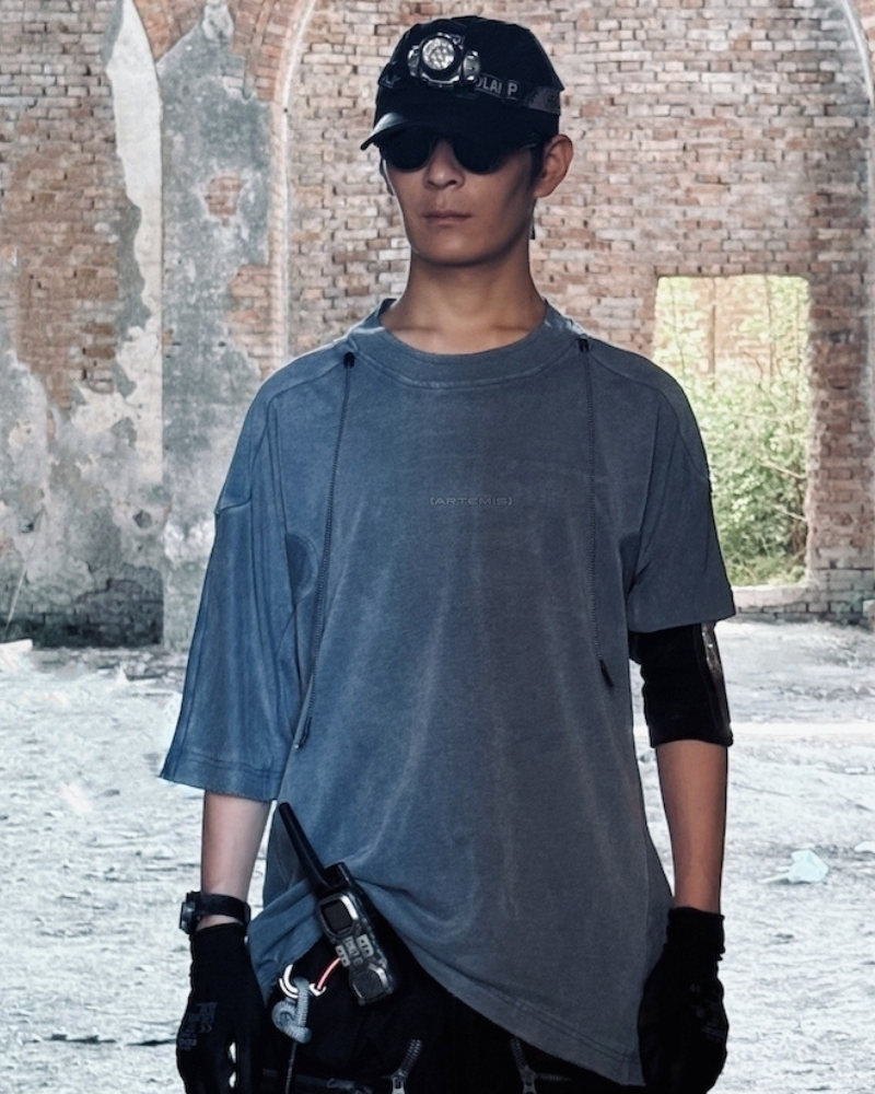 Wasteland Wear Post-Apocalyptic Distressed T-Shirt