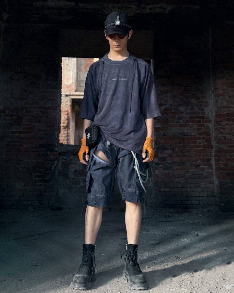 Wasteland Wear Post-Apocalyptic Distressed T-Shirt