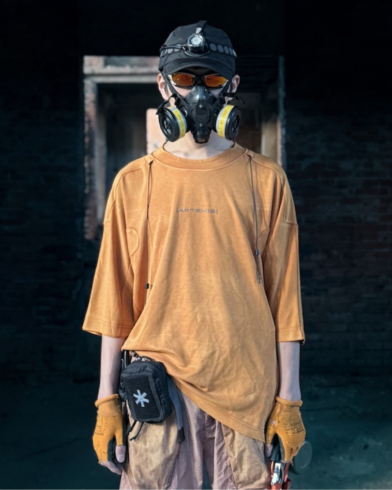 Wasteland Wear Post-Apocalyptic Distressed T-Shirt