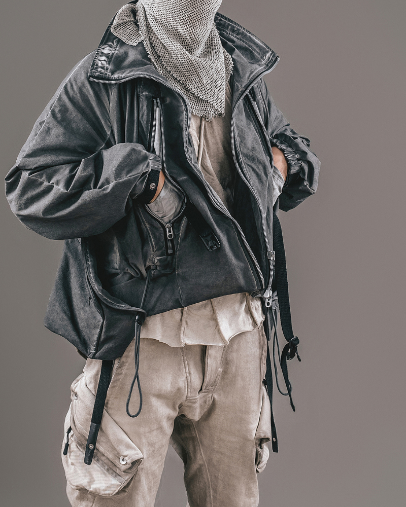 Wasteland Wear Vintage Dual Layers Multi-Pocket Jacket
