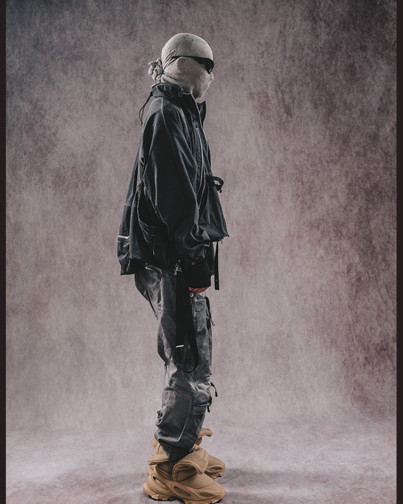 Wasteland Wear Vintage Dual Layers Multi-Pocket Jacket