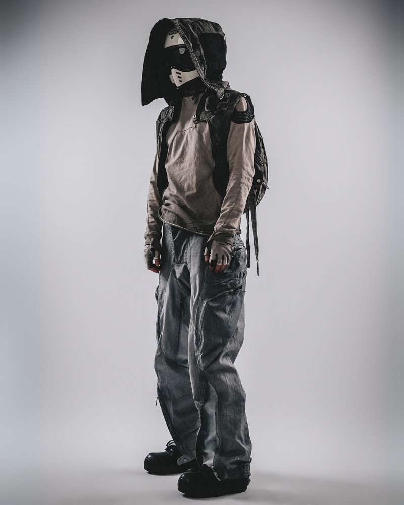 Wasteland Wear Washed Distressed Cotton T-Shirt