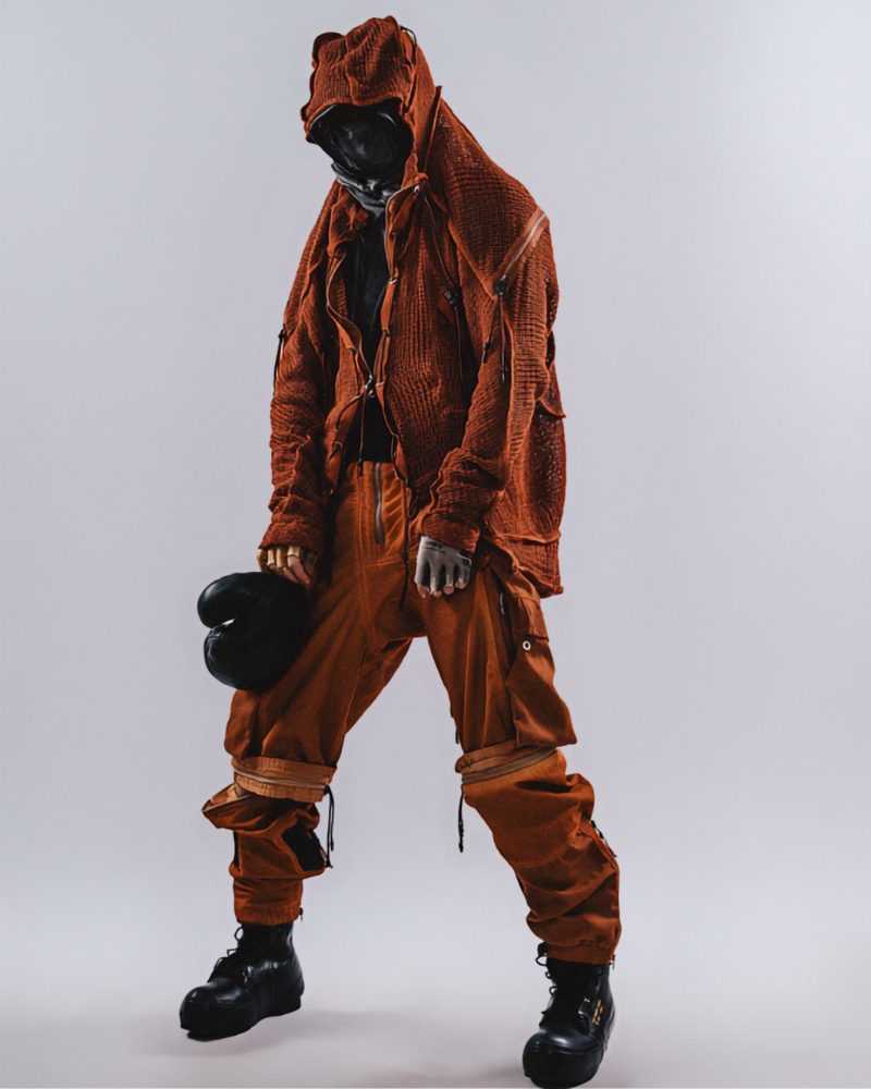 Wasteland Rust Modular 3D Pocket Cargo Pants