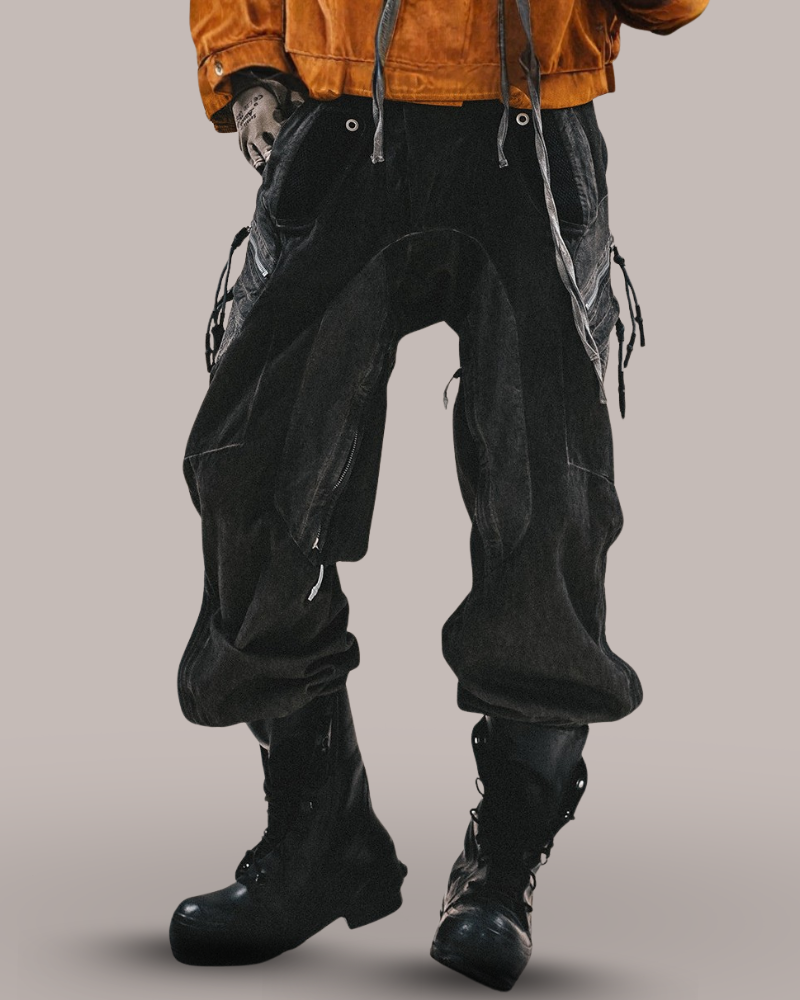 Modulare Cargohose Wasteland Rust mit 3D-Taschen