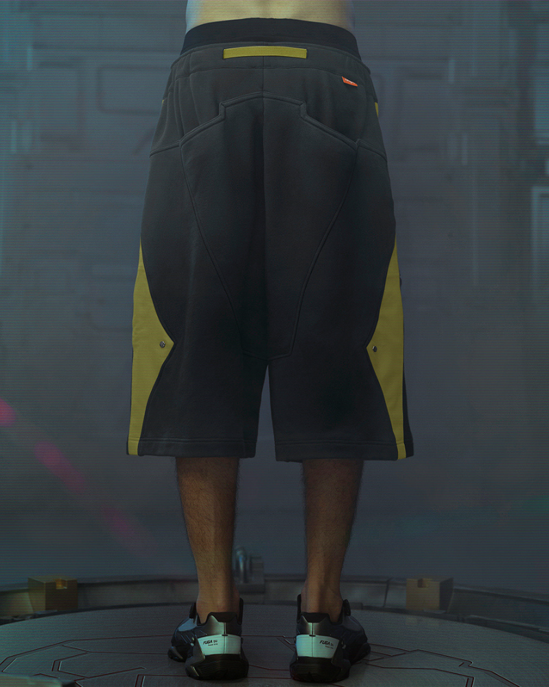 XIPHEVIL Cyberpunk Outfits Star Alliance Sports Shorts