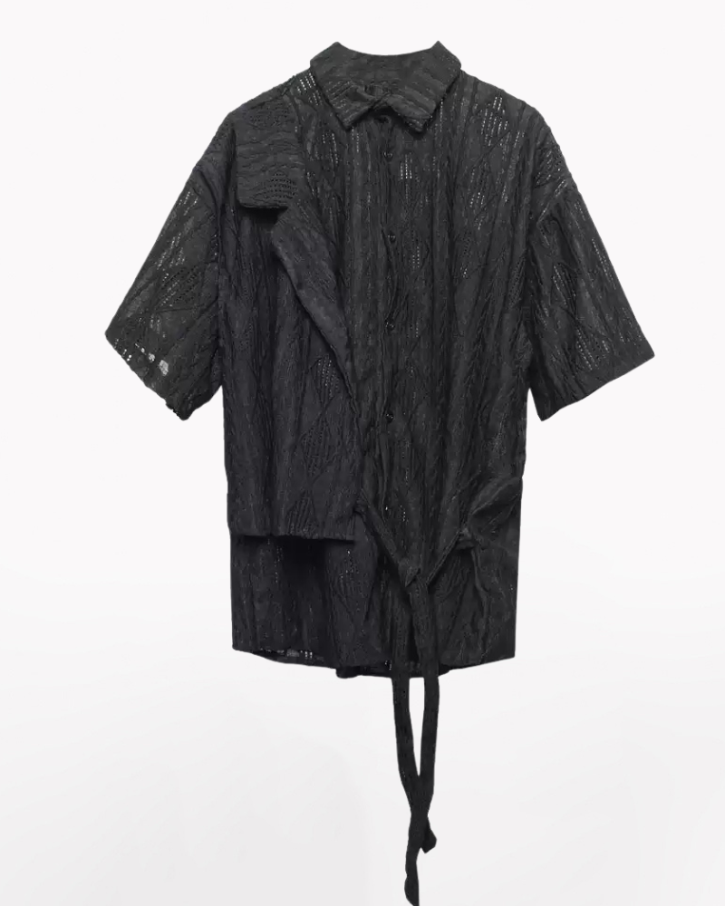 Yamamoto Hollow Short Sleeve Shirt