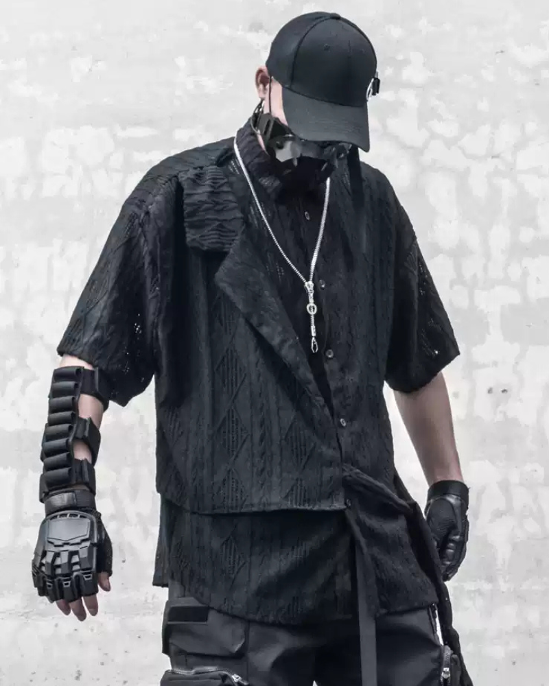 Yamamoto Hollow Short Sleeve Shirt