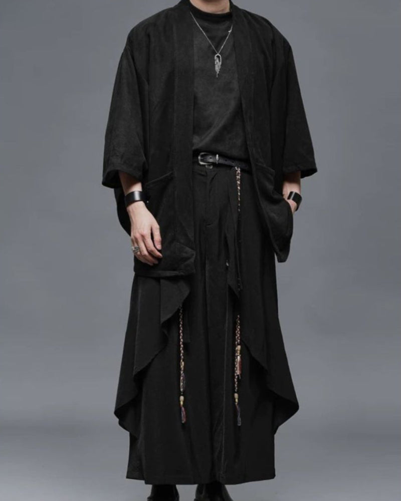 Yamamoto Suede Kimino Jacket