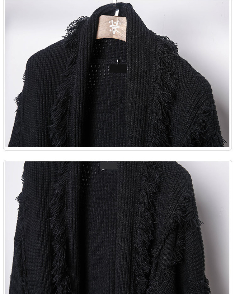 Yamamoto Tassel-Design Knitted Sweater