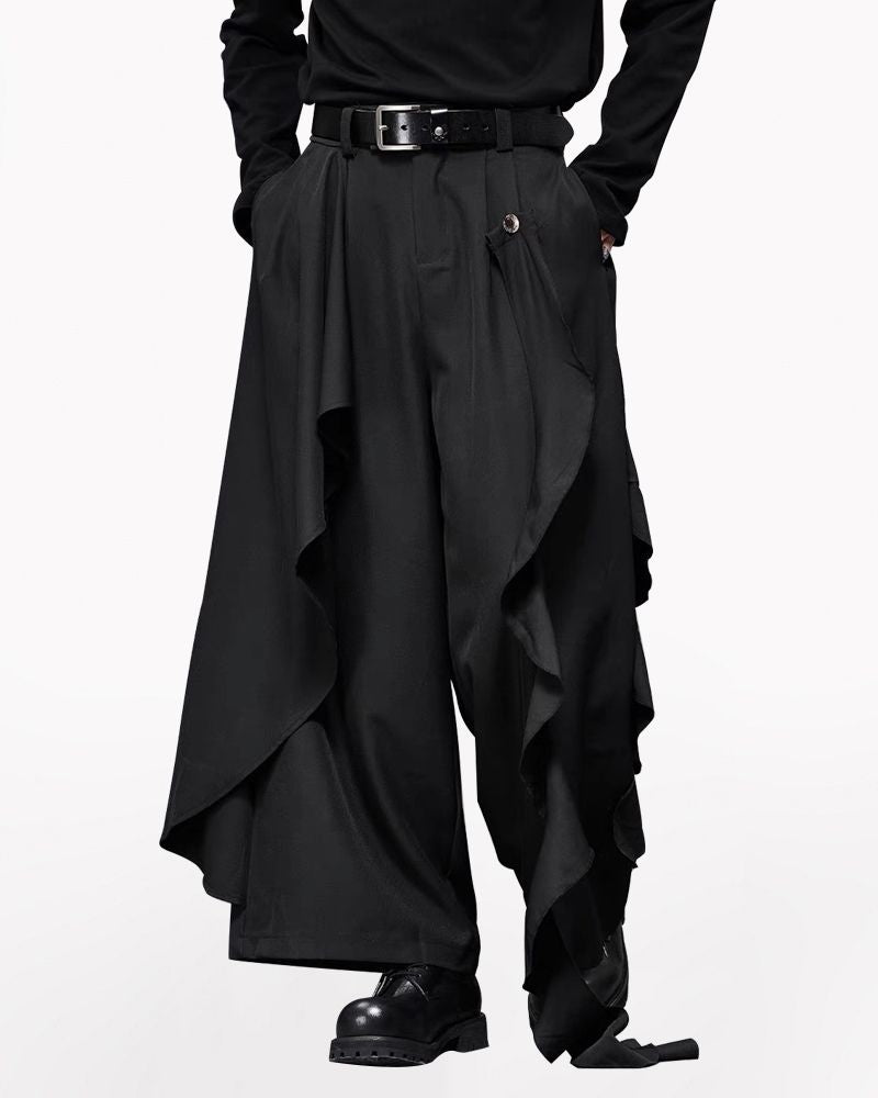 Yamamoto Wide Leg Vintage Hakama Pants