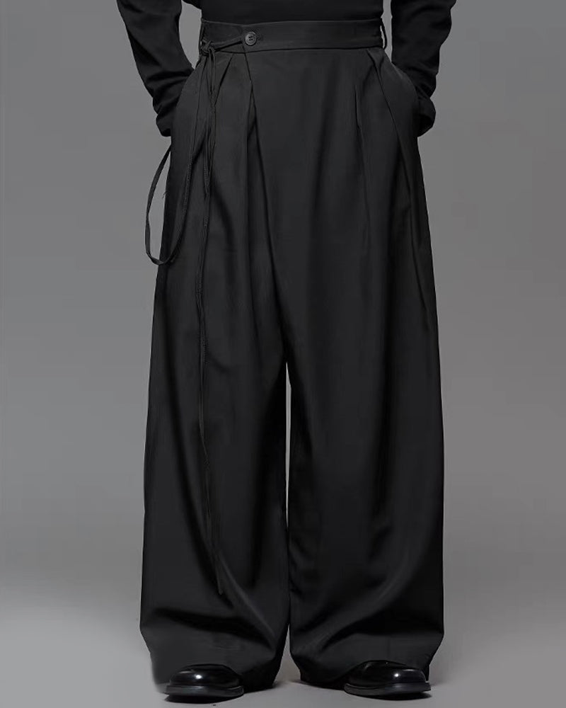 Modern Japanese Full-cut Vintage Hakama Pants – Techwear Official