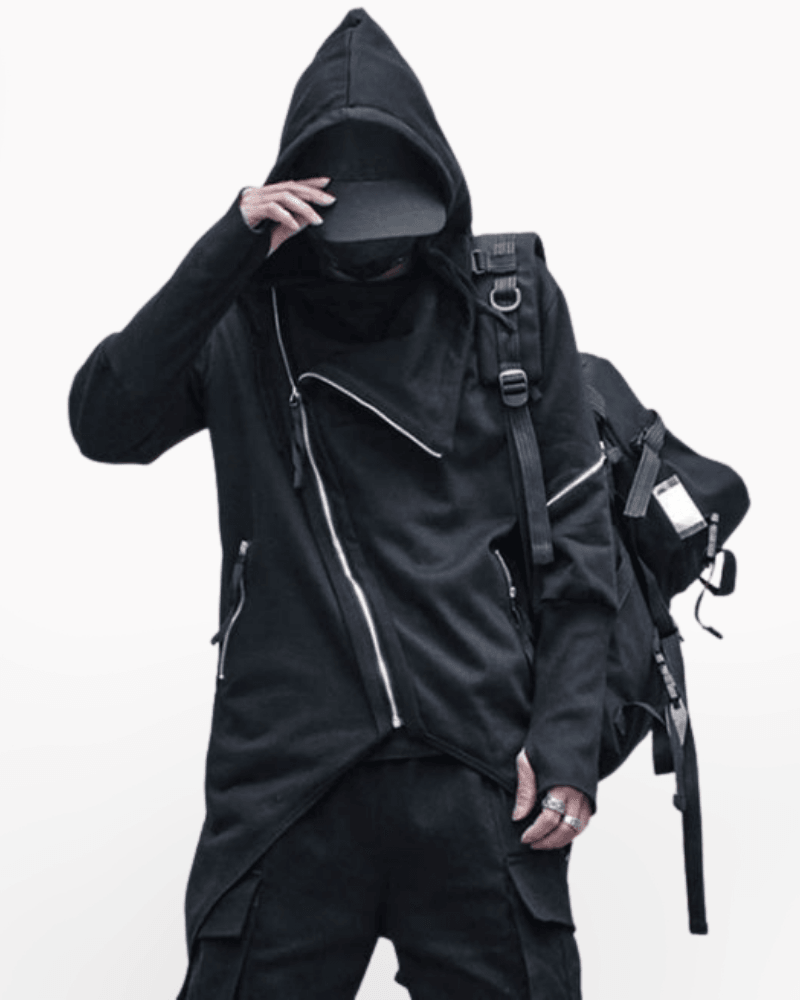Hooded Jacket,hooded jacket men,jacket,Techwear jacket,Futuristic jacket,techwear jacket, tech jacket,cyberpunk jacket, cyberpunk techwear jacket, cyberpunk aesthetic outfits,cyberpunk clothes,cyber fashion,cyberpunk aesthetic,cyberpunk fashion,cyberpunk samurai jacket, samurai jacket cyberpunk,ninja costume,ninja halloween costume,samurai jacket