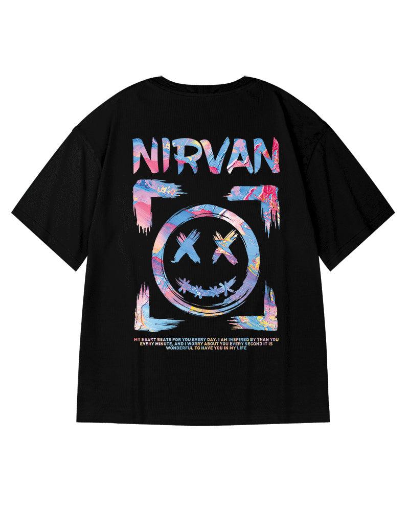 All About Demon Smiley T-Shirt - Techwear Official