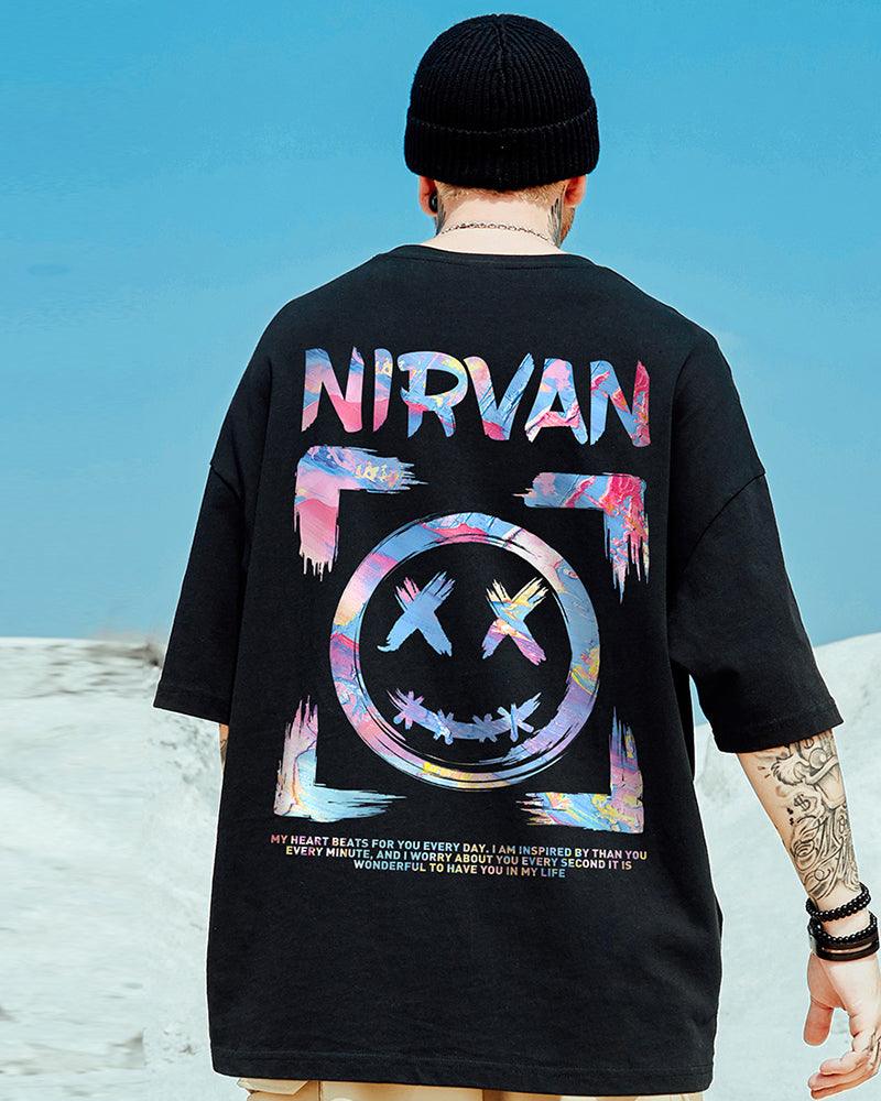 All About Demon Smiley T-Shirt - Techwear Official