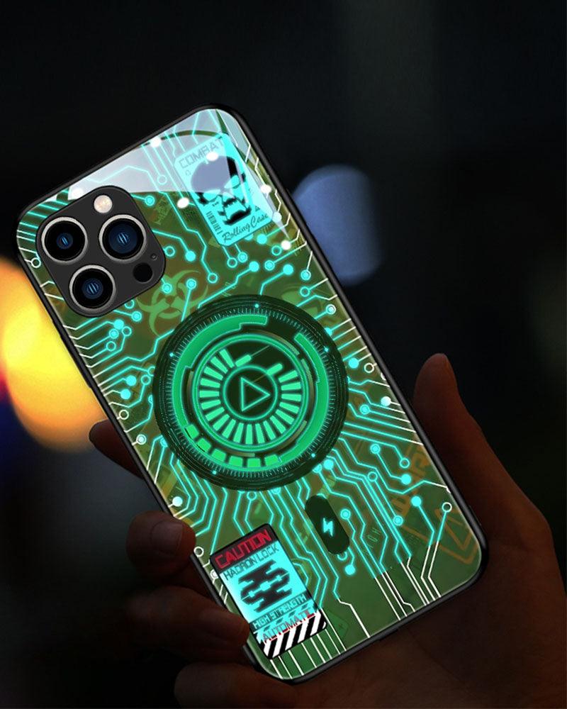Appointment Time Cyber LED Flash Phone Case - Techwear Official