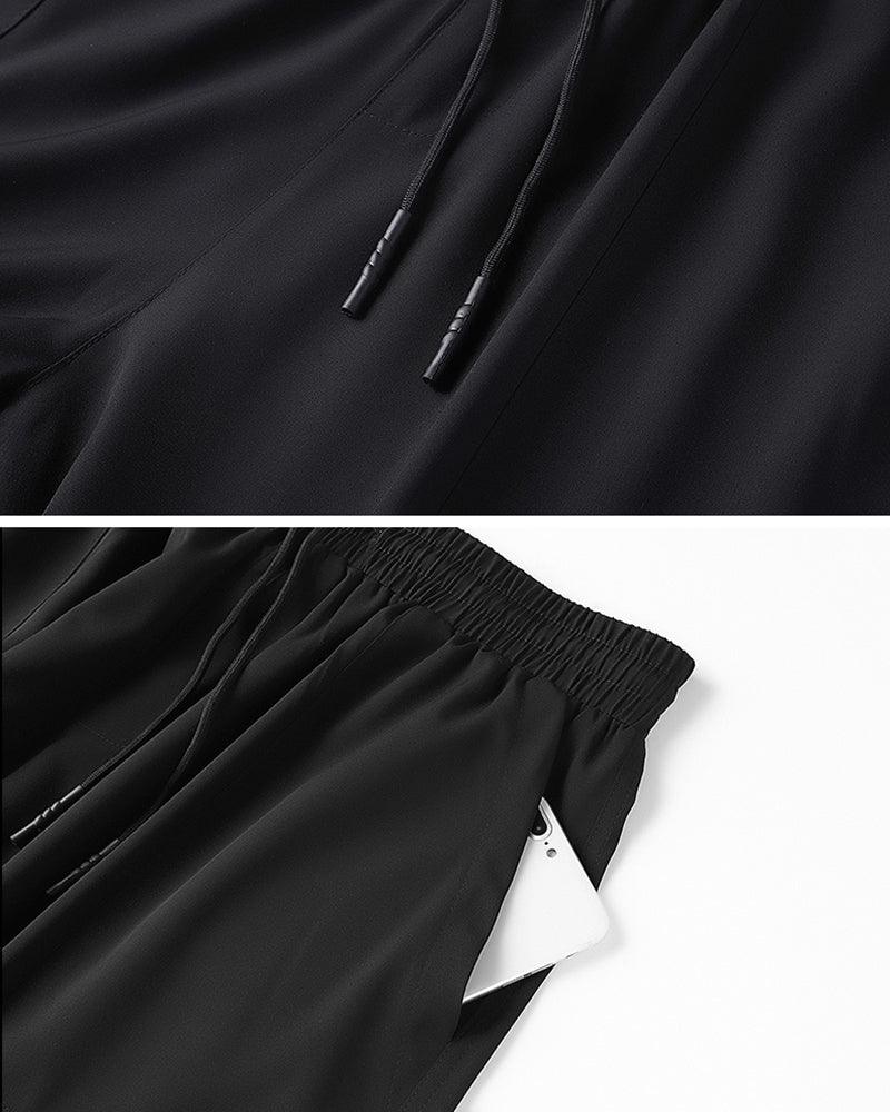 Summer Party Ice Silk Jogger Pants - Techwear Official
