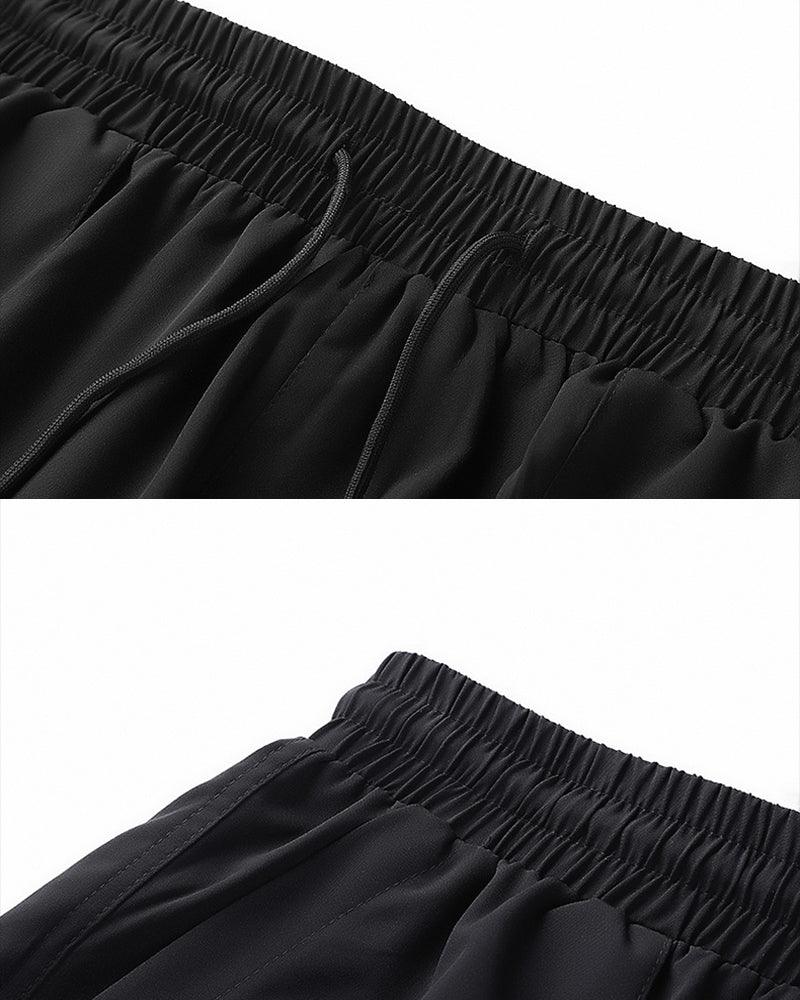 Summer Party Ice Silk Jogger Pants - Techwear Official