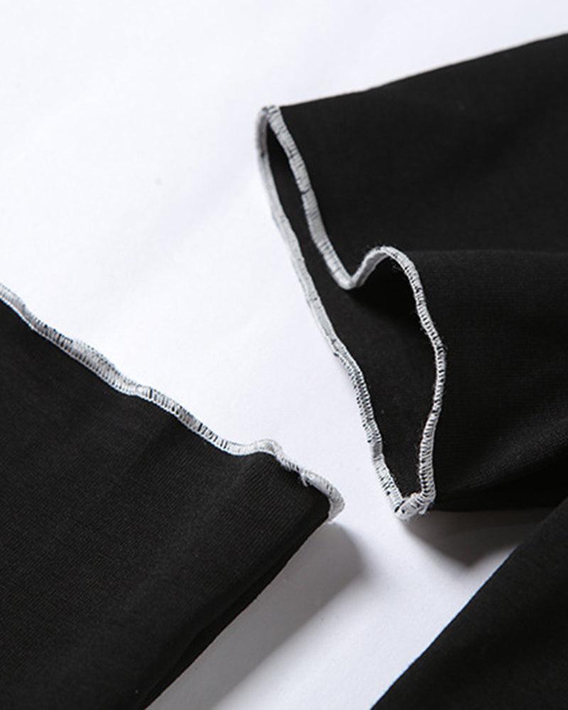 Catch My Drift Patchwork Top - Techwear Official