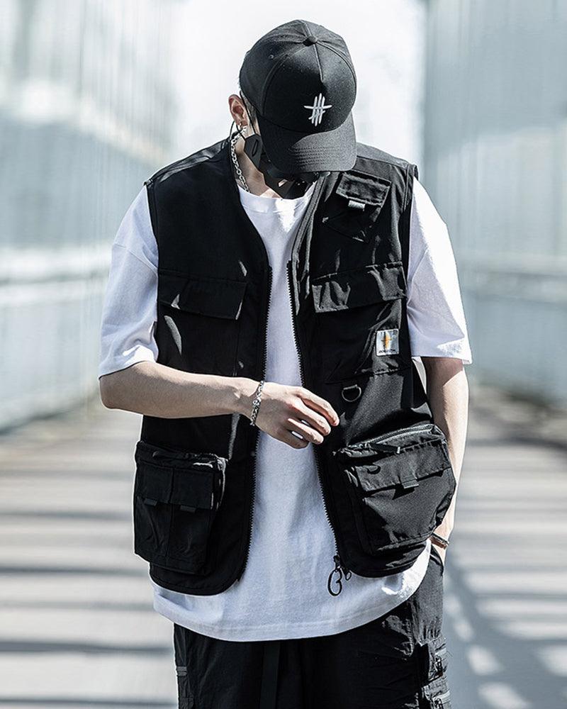 Change Your Focus Big Pocket Vest - Techwear Official