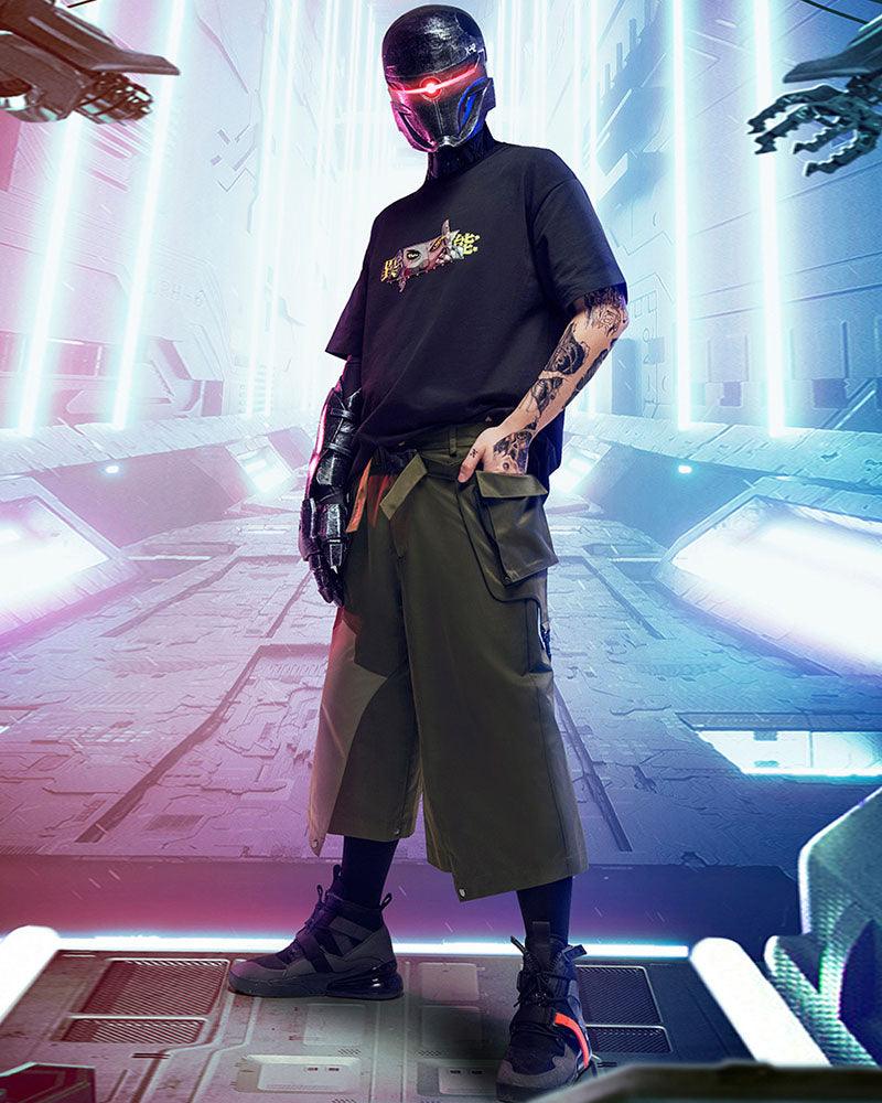 City Judge Cyberpunk Samurai Pants - Techwear Official