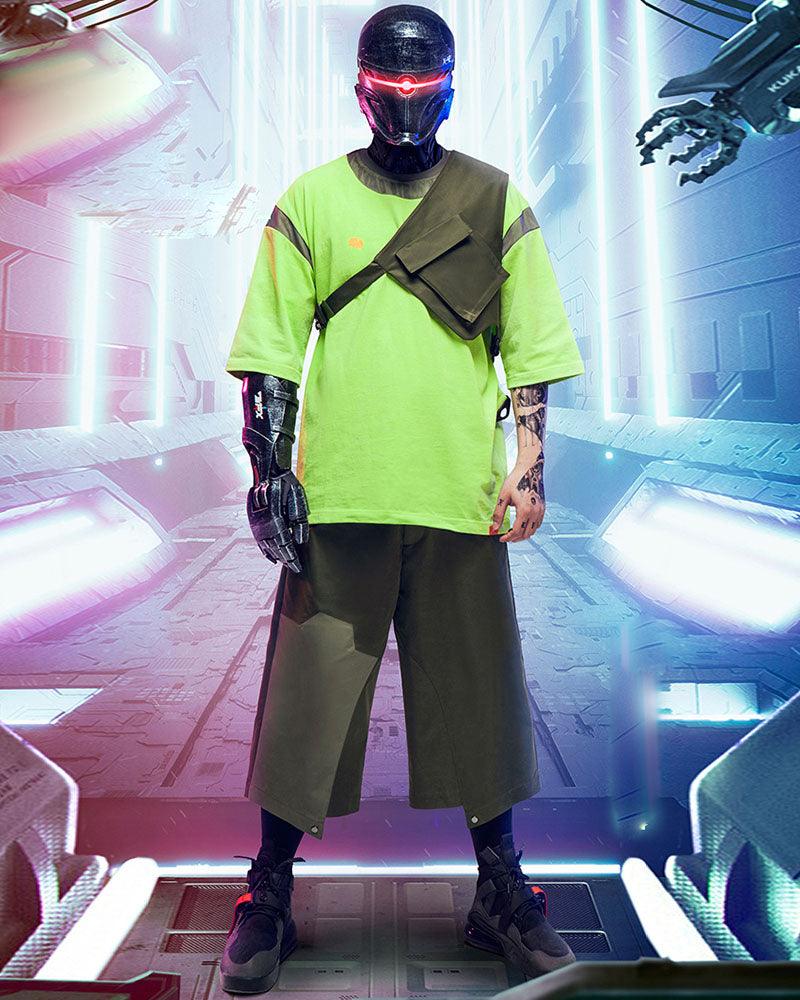 City Judge Cyberpunk Samurai Pants - Techwear Official