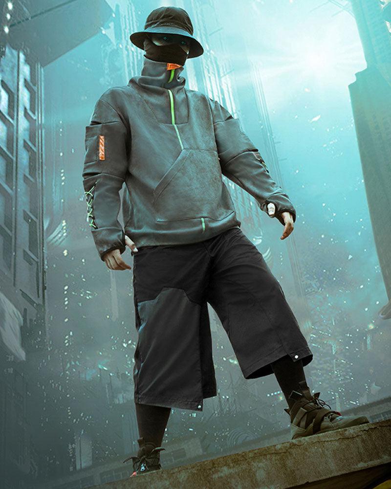 City Judge Cyberpunk Samurai Pants - Techwear Official