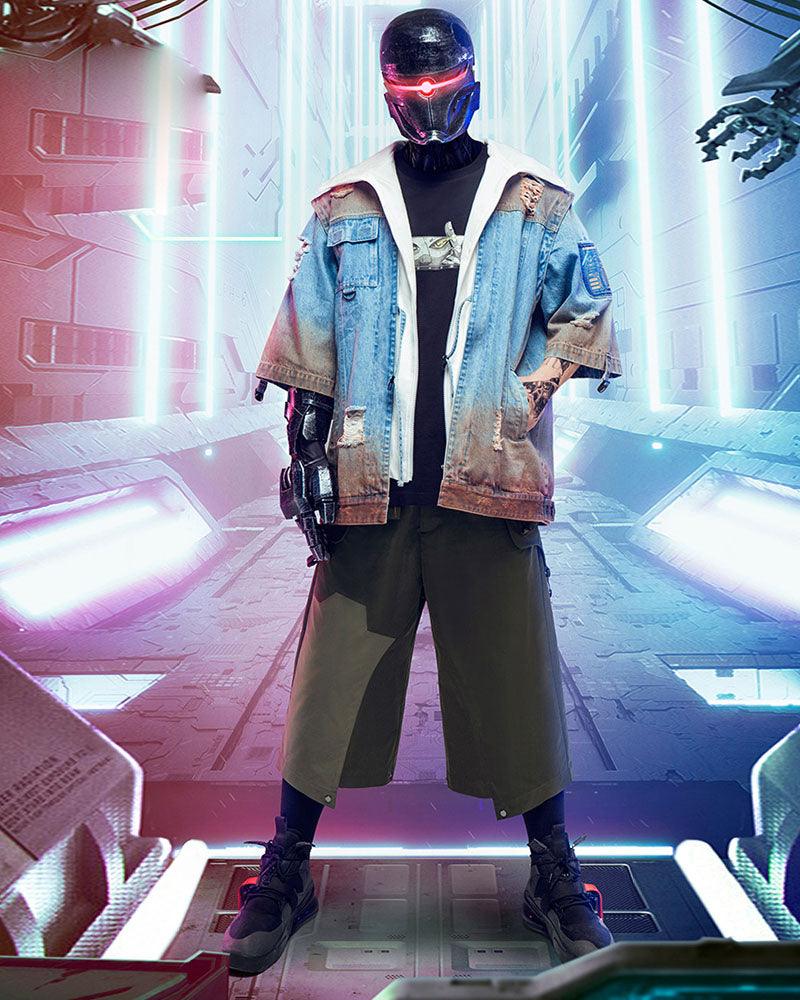 City Judge Cyberpunk Samurai Pants - Techwear Official