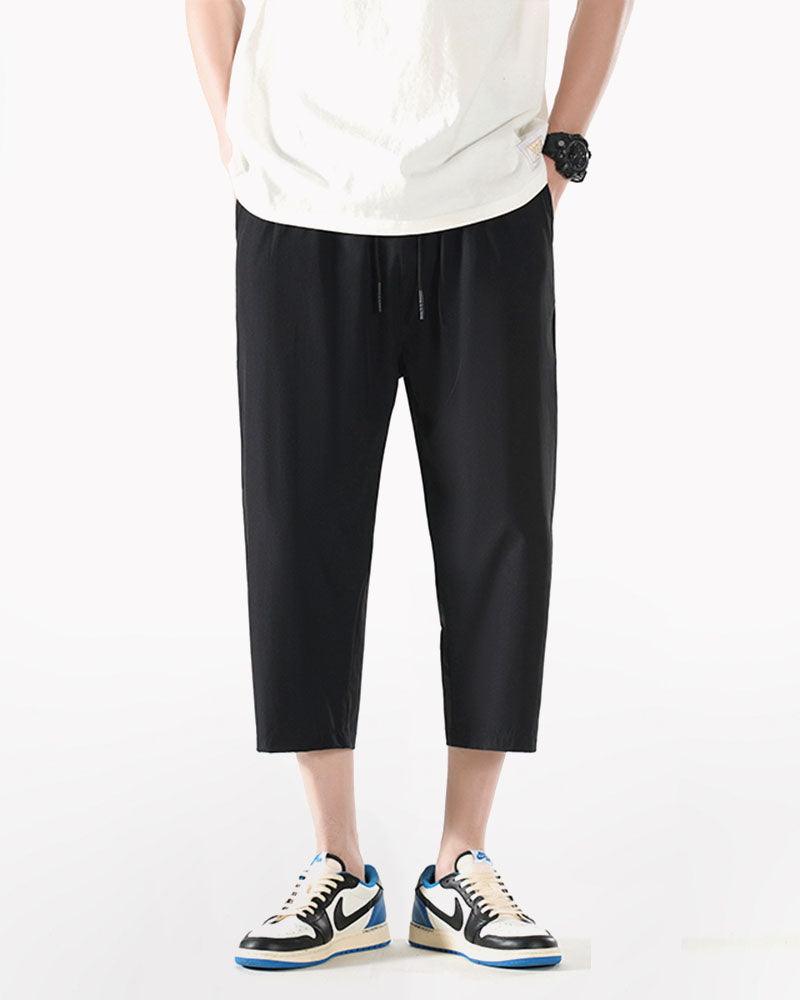 Ice Silk Pants,Summer Pants, jogger pants,techwear pants,mens streetwear outfits