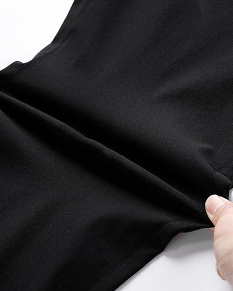 Summer Song Ice Silk Wide Leg Pants - Techwear Official