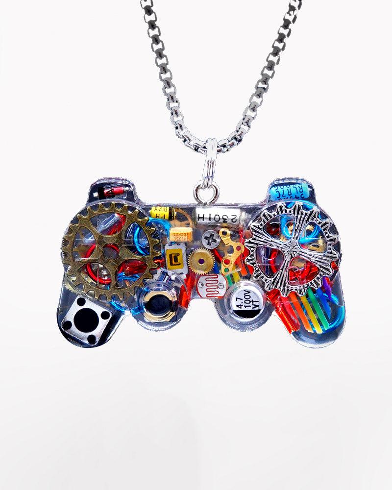 Cyberpunk Gamepad Mechanical Necklace - Techwear Official