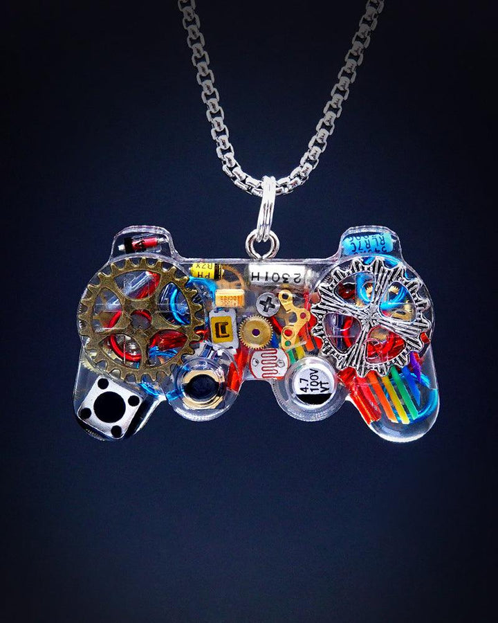 Cyberpunk Gamepad Mechanical Necklace - Techwear Official