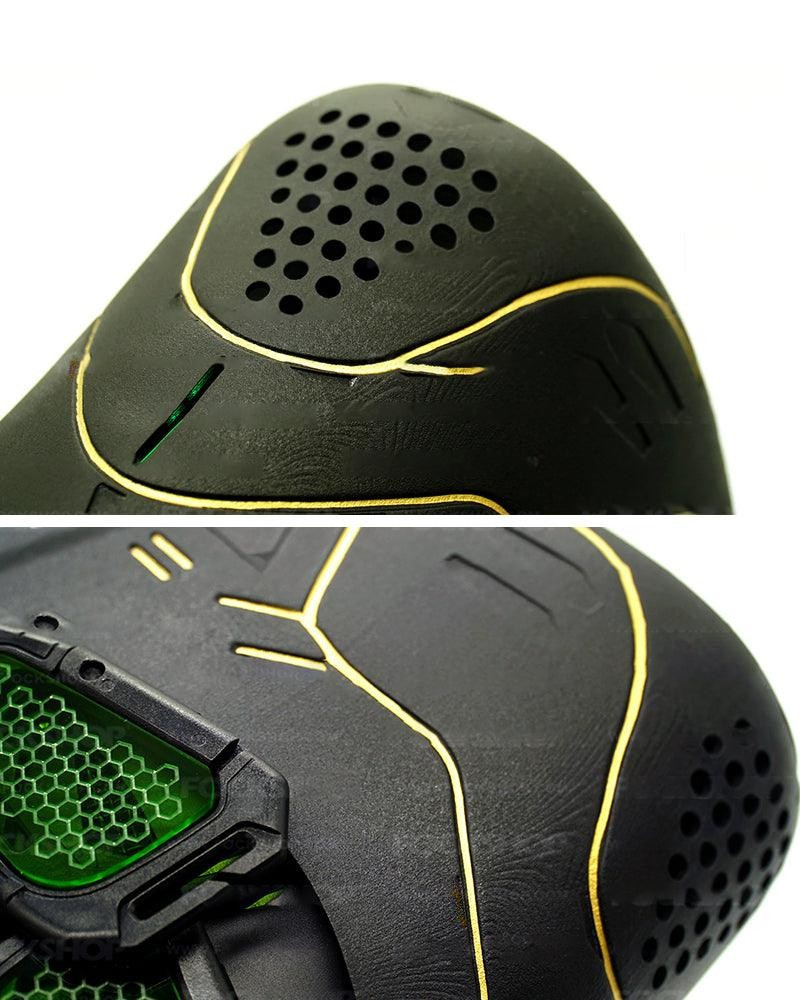 Mech Ares Futuristic Cyberpunk Helmet