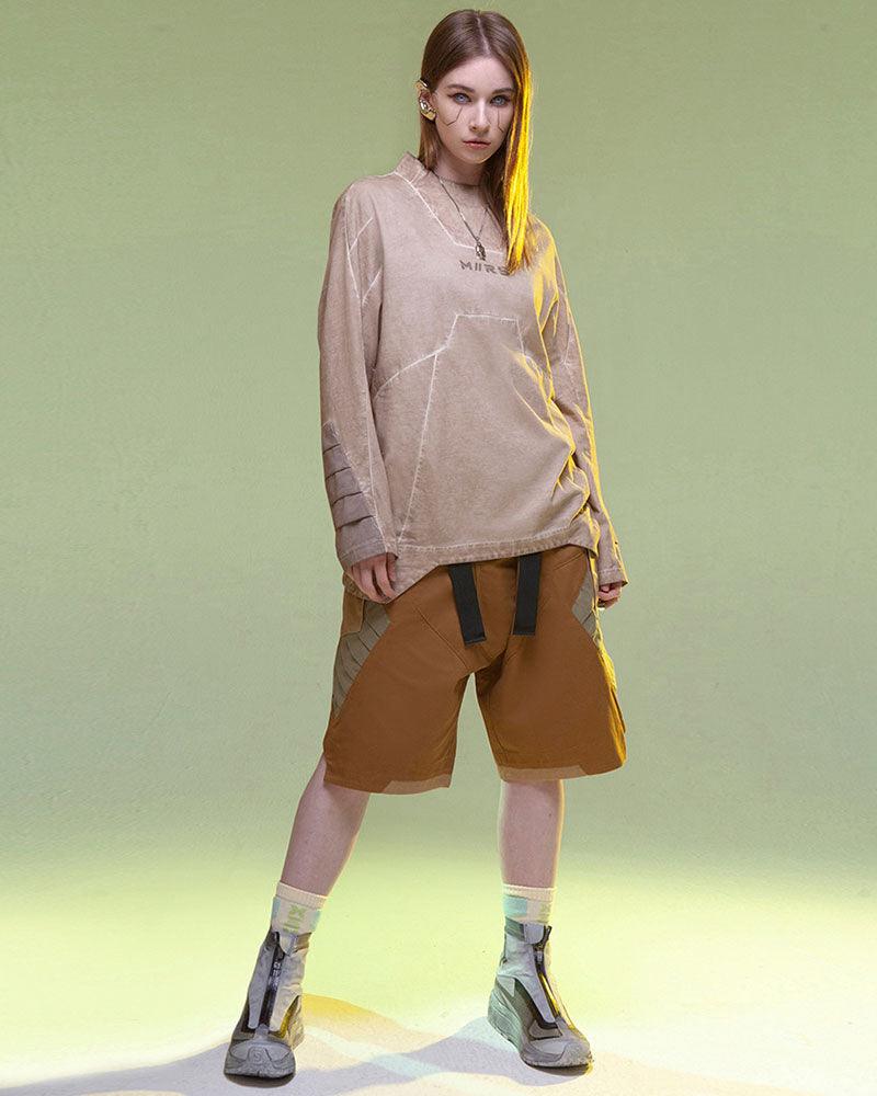 Cyberpunk Street Fist Power Multi-pockets Shorts - Techwear Official