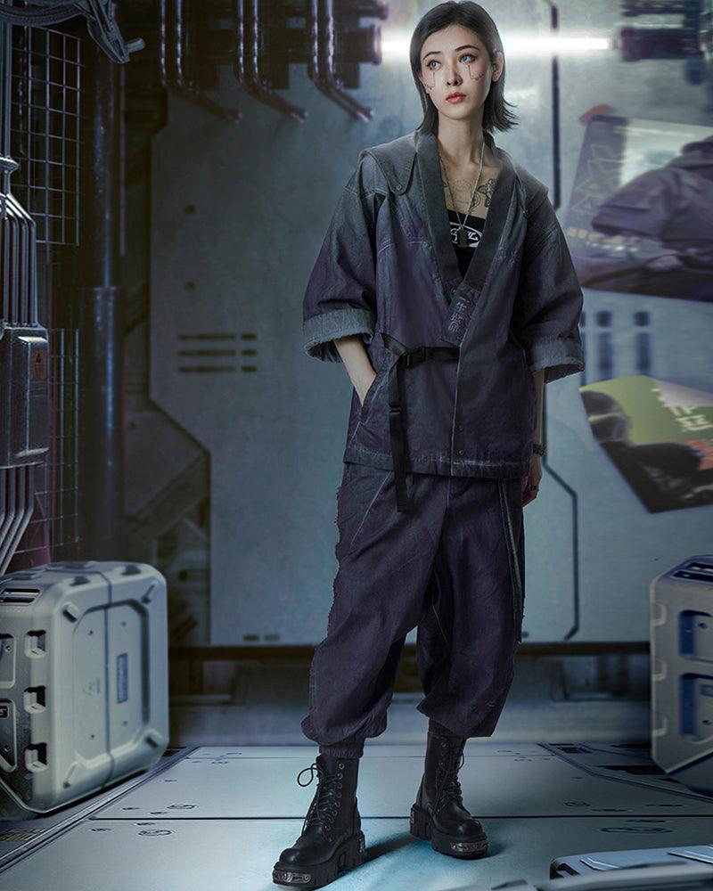 Cyberpunk Yaksha Samurai Jacket - Techwear Official